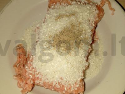 Vladimiro kopūstai ant daržovių pagalvėlės Žingsnis 4