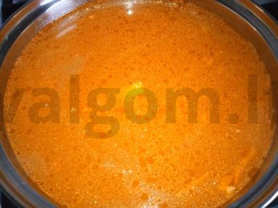 Sūris su vištienos filė ir perlinių kruopų Žingsnis 4