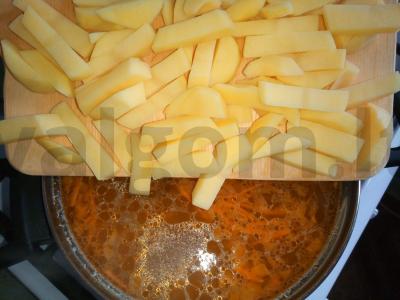 Sūris su vištienos filė ir perlinių kruopų Žingsnis 5