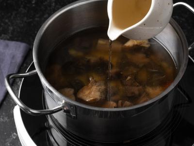 Skani grybų sriuba Žingsnis 2