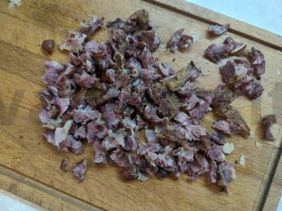 Žirnių sriuba su rūkyta mėsa Žingsnis 5