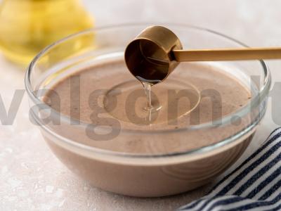 Šokoladiniai blynai su kakavos milteliais Žingsnis 3