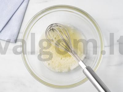 Keptas ledas kukurūzų džiūvėsėliuose Žingsnis 3