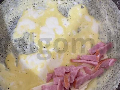 Kiaušinių vamzdelis su grietinėlės įdaru Žingsnis 4