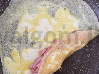 Kiaušinių vamzdelis su grietinėlės įdaru Žingsnis 5