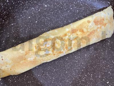 Kiaušinių vamzdelis su grietinėlės įdaru Žingsnis 6