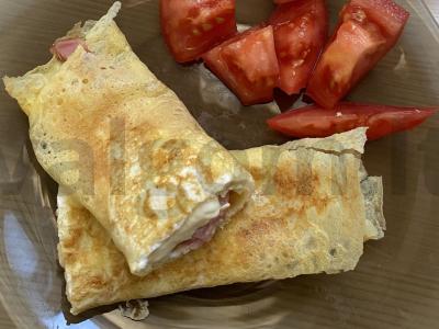 Kiaušinių vamzdelis su grietinėlės įdaru pagrindine nuotrauka