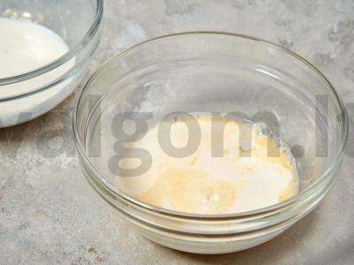 Pyragas su ryžiais ir žuvies konservais Žingsnis 4