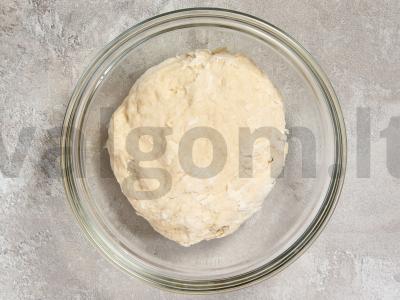 Pyragas su ryžiais ir žuvies konservais Žingsnis 5