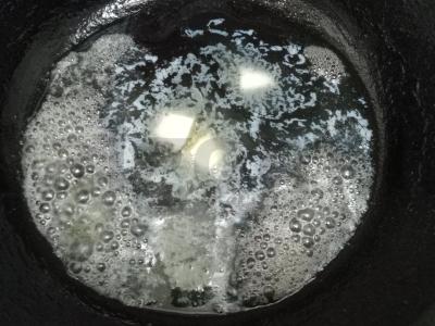 Sūrio blynai su karamele ir graikiniais riešutais Žingsnis 5