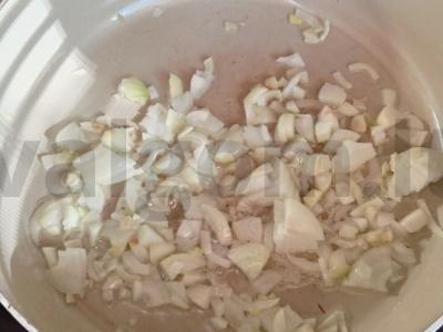 Makaronai su vištiena Žingsnis 2