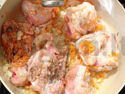 Makaronai su vištiena Žingsnis 6