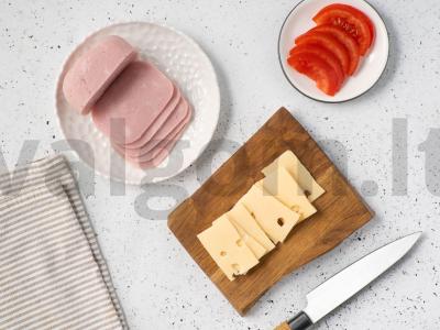 Avižų blynas su kumpiu ir pomidorais Žingsnis 2