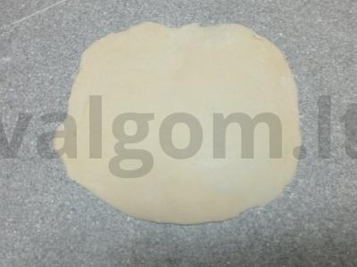 Mantai su jautienos faršu ir bulvėmis Žingsnis 1