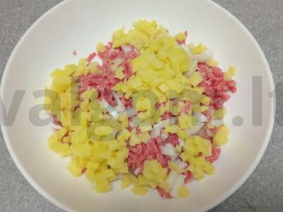 Mantai su jautienos faršu ir bulvėmis Žingsnis 3