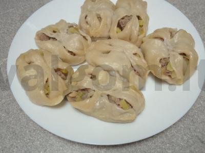 Mantai su jautienos faršu ir bulvėmis Žingsnis 11