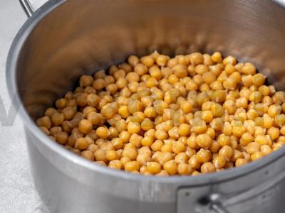 Namų humusas su daržovių lazdelėmis Žingsnis 2