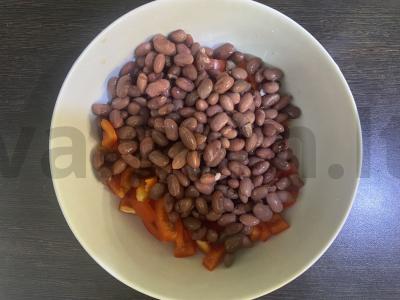 Salotos su jautiena ir granatais Žingsnis 2