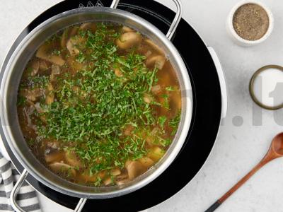 Sriuba-pyragas be grietinėlės Žingsnis 6