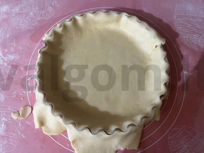 Kepamas pyragas „Tart“ su kopūstais Žingsnis 3