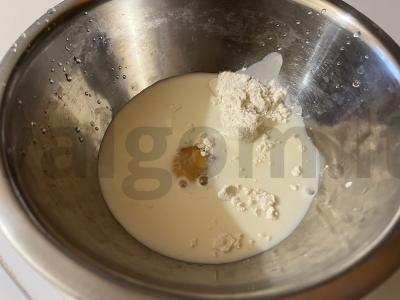 Kepamas pyragas „Tart“ su kopūstais Žingsnis 7