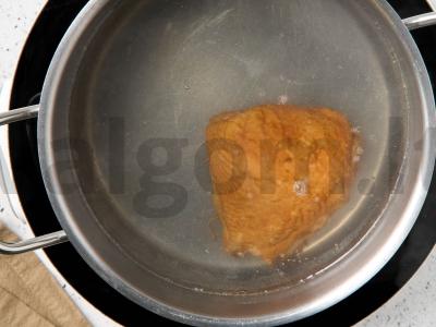 Sriuba su konservuotu avinžirniu Žingsnis 1