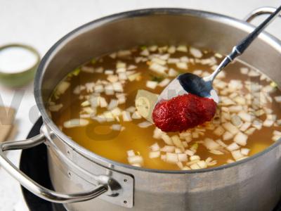 Sriuba su konservuotu avinžirniu Žingsnis 5