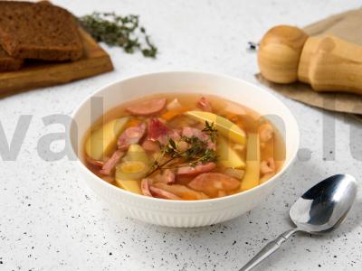 Sriuba su konservuotu avinžirniu pagrindine nuotrauka