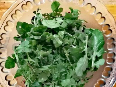 Salotos su ožkos sūriu Žingsnis 2