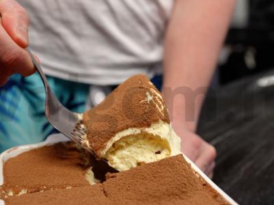 Puikus tiramisu pagrindine nuotrauka