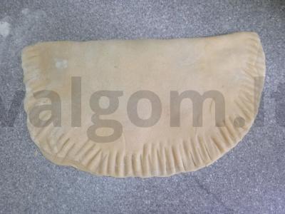 Čeburekai su naminiu faršu ir žolelėmis Žingsnis 6