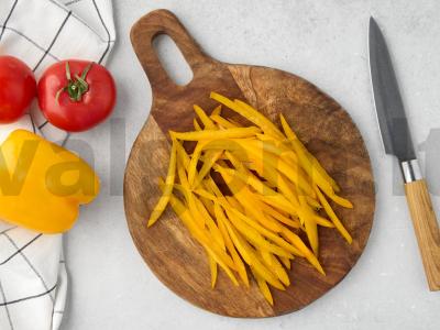 Salotos su ryžiais ir daržovėmis Žingsnis 2