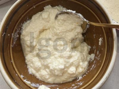 Rikotiniai su manų kruopomis Žingsnis 3