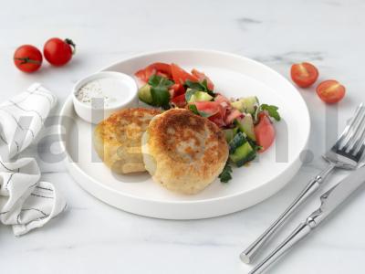 Štuko kotletai su manų kruopomis pagrindine nuotrauka