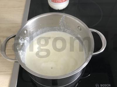 Manų košė su pienu ir tirpintu sviestu Žingsnis 3