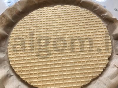 Vaflinis tortas su kondensuotu pienu Žingsnis 4