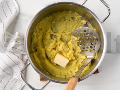 Bulvių apkepas su špinatais Žingsnis 3