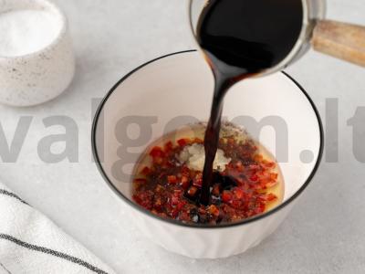 Salotas „Agurkas“ Žingsnis 3