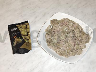 Neįprasta mėsos pica ant keptuvės Žingsnis 1