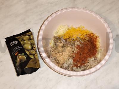 Neįprasta mėsos pica ant keptuvės Žingsnis 3