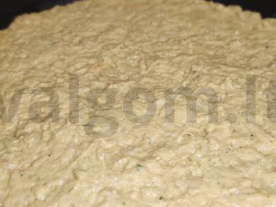 Neįprasta mėsos pica ant keptuvės Žingsnis 5