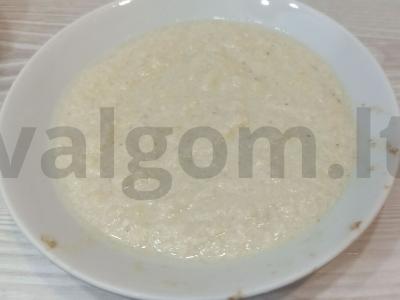 Vištienos piurė su ryžiais ir kviečiais pagrindine nuotrauka