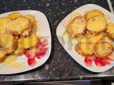 Sūrio skrudinta duona pagal močiutės receptą Žingsnis 7