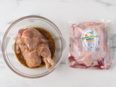 Keptas kukurūzų vištienos su moliūgu Žingsnis 3