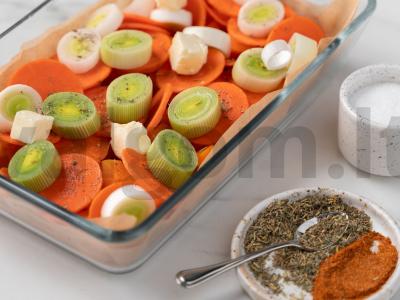 Keptas kukurūzų vištienos su moliūgu Žingsnis 5