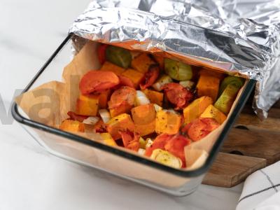 Keptas kukurūzų vištienos su moliūgu Žingsnis 6