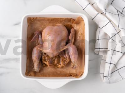 Keptas kukurūzų vištienos su moliūgu Žingsnis 7