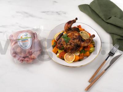 Keptas kukurūzų vištienos su moliūgu pagrindine nuotrauka