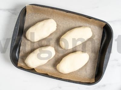 Oro pyragaičiai su kefyru Žingsnis 7