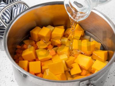 Moliūgų sriuba su grybais Žingsnis 5